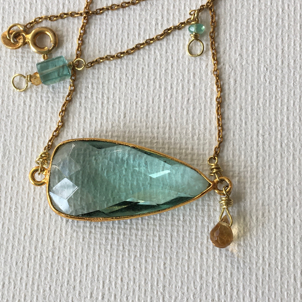 Apatite Dagger Necklace