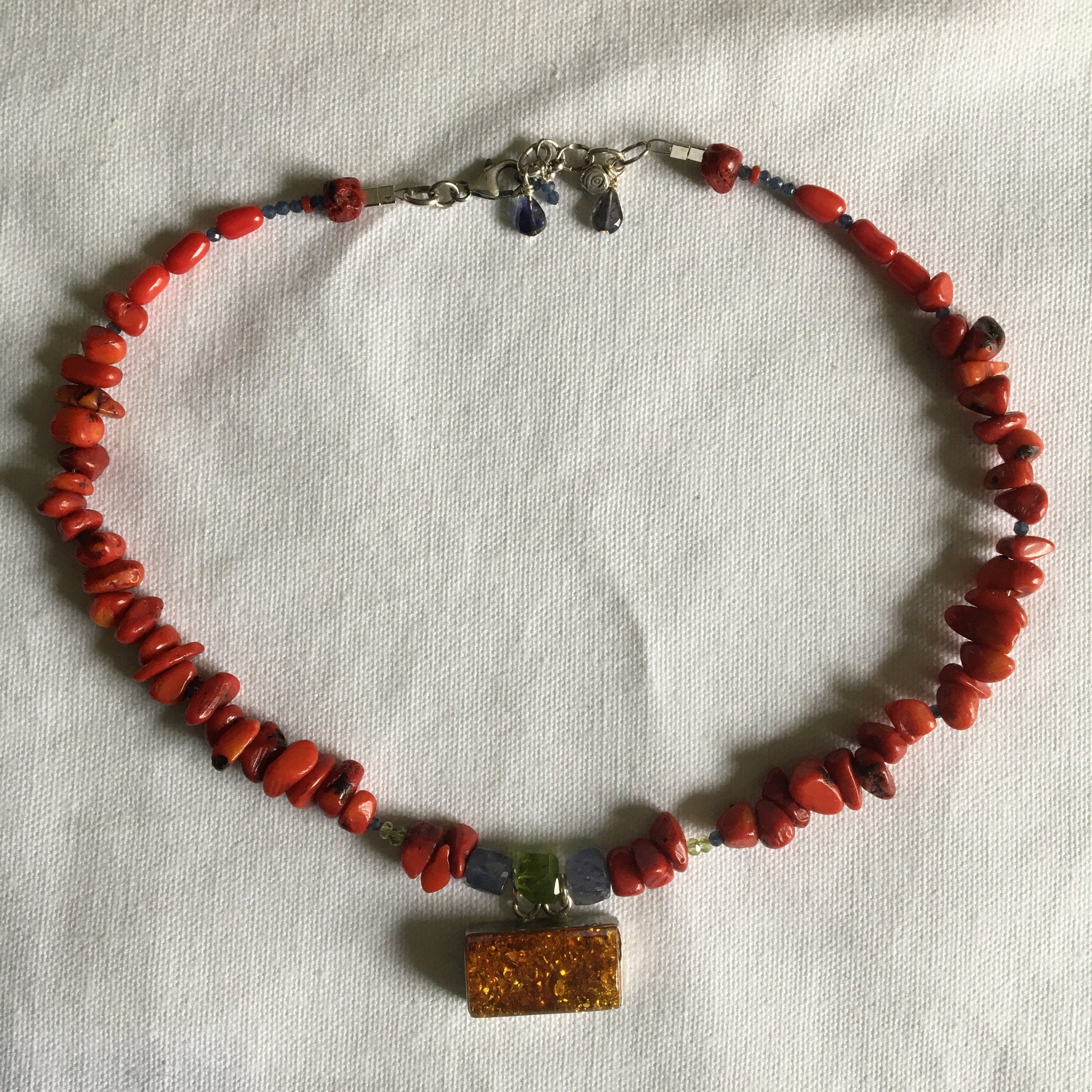 Chunky Coral Necklace