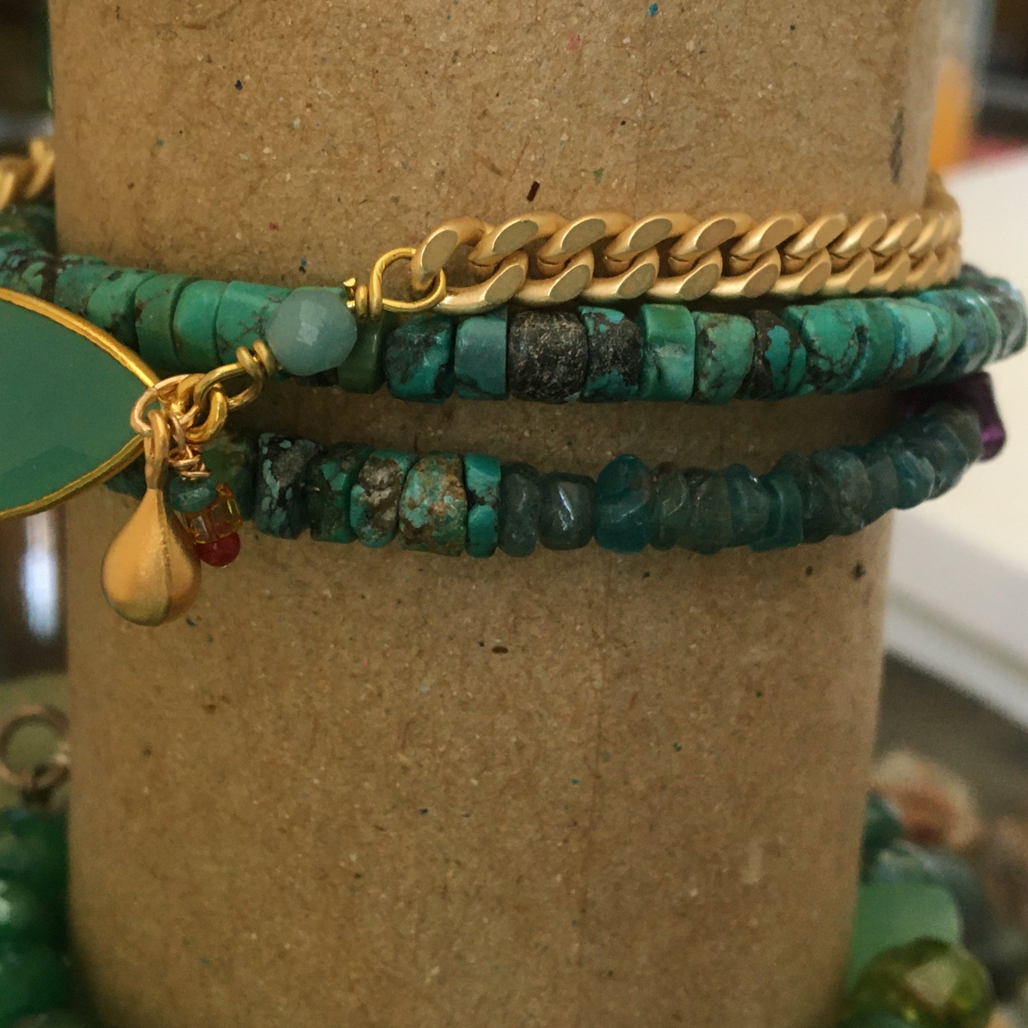 Turquoise Wrap Bracelet