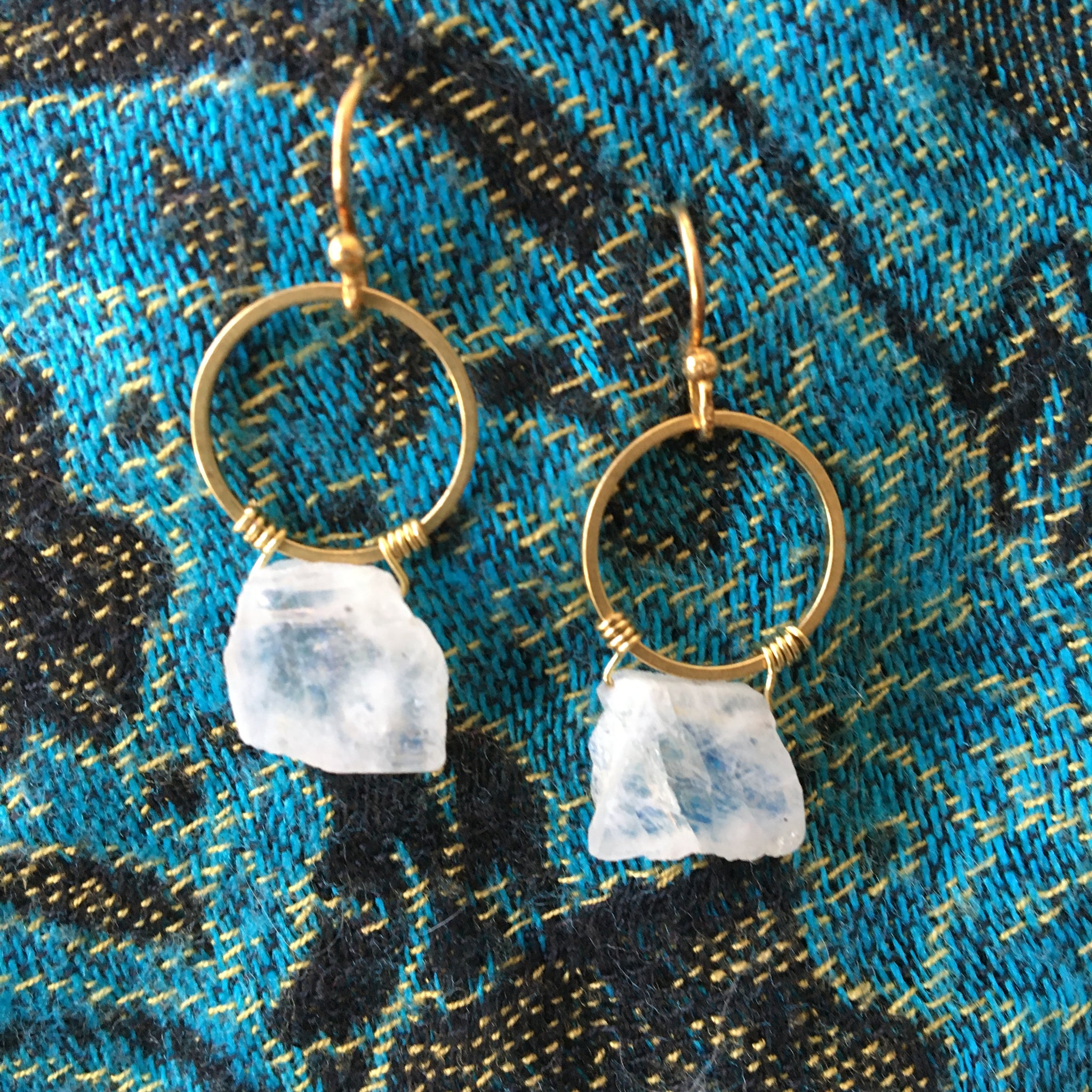 Simply Moonstone Earrings