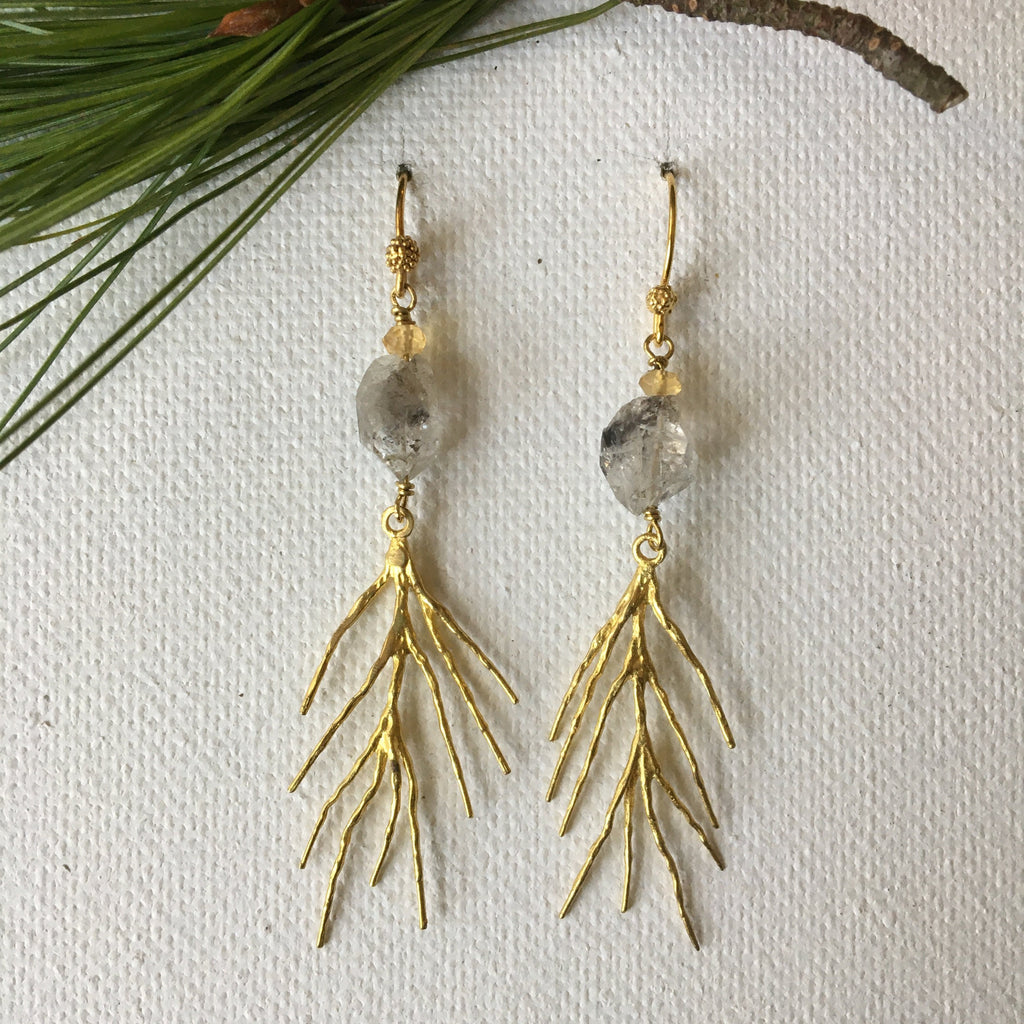 Winter Twig Earrings