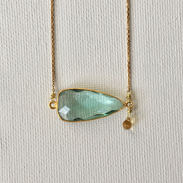 Apatite Dagger Necklace