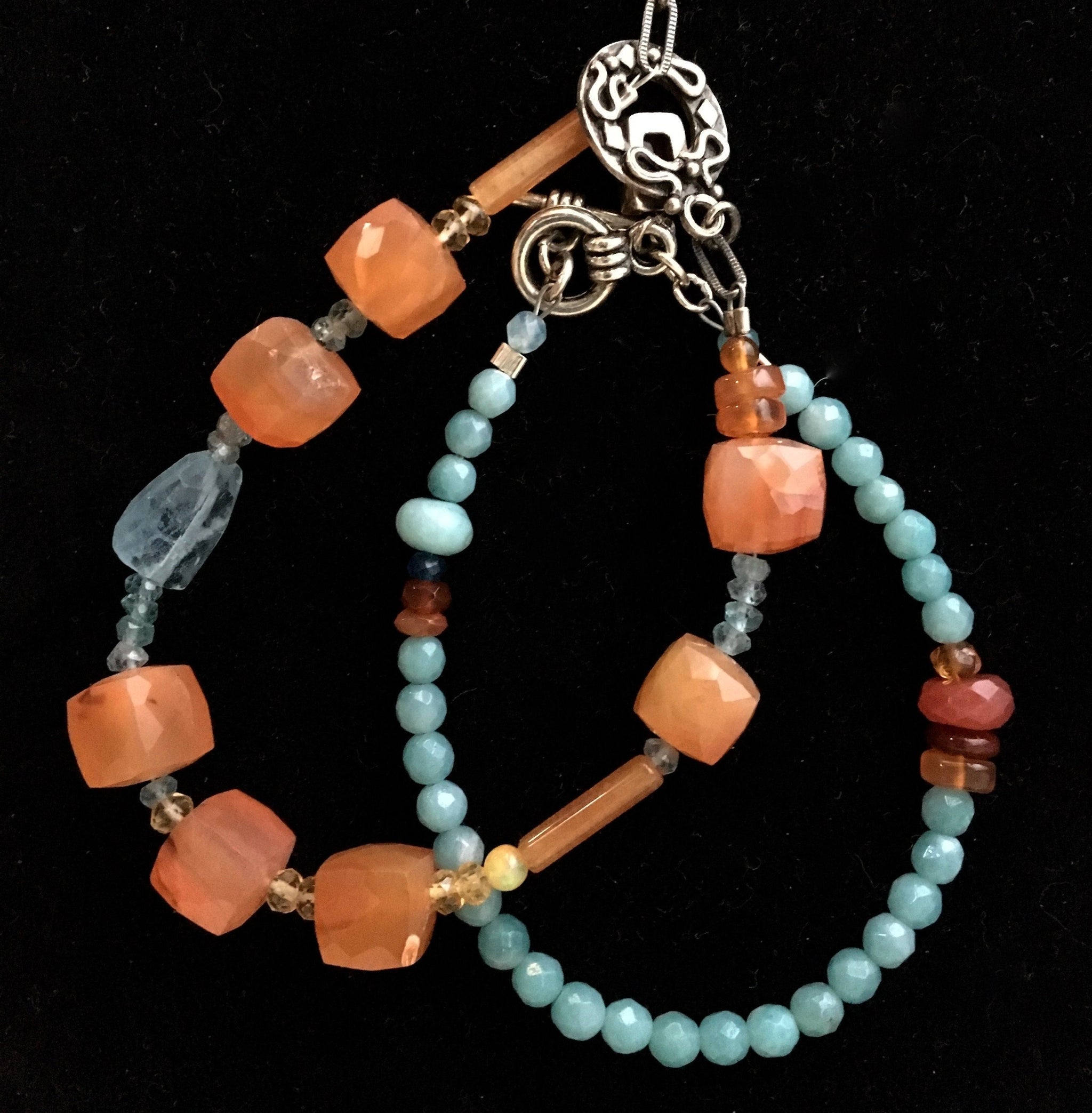 Quiet Aqua Blue Amazonite Bracelet