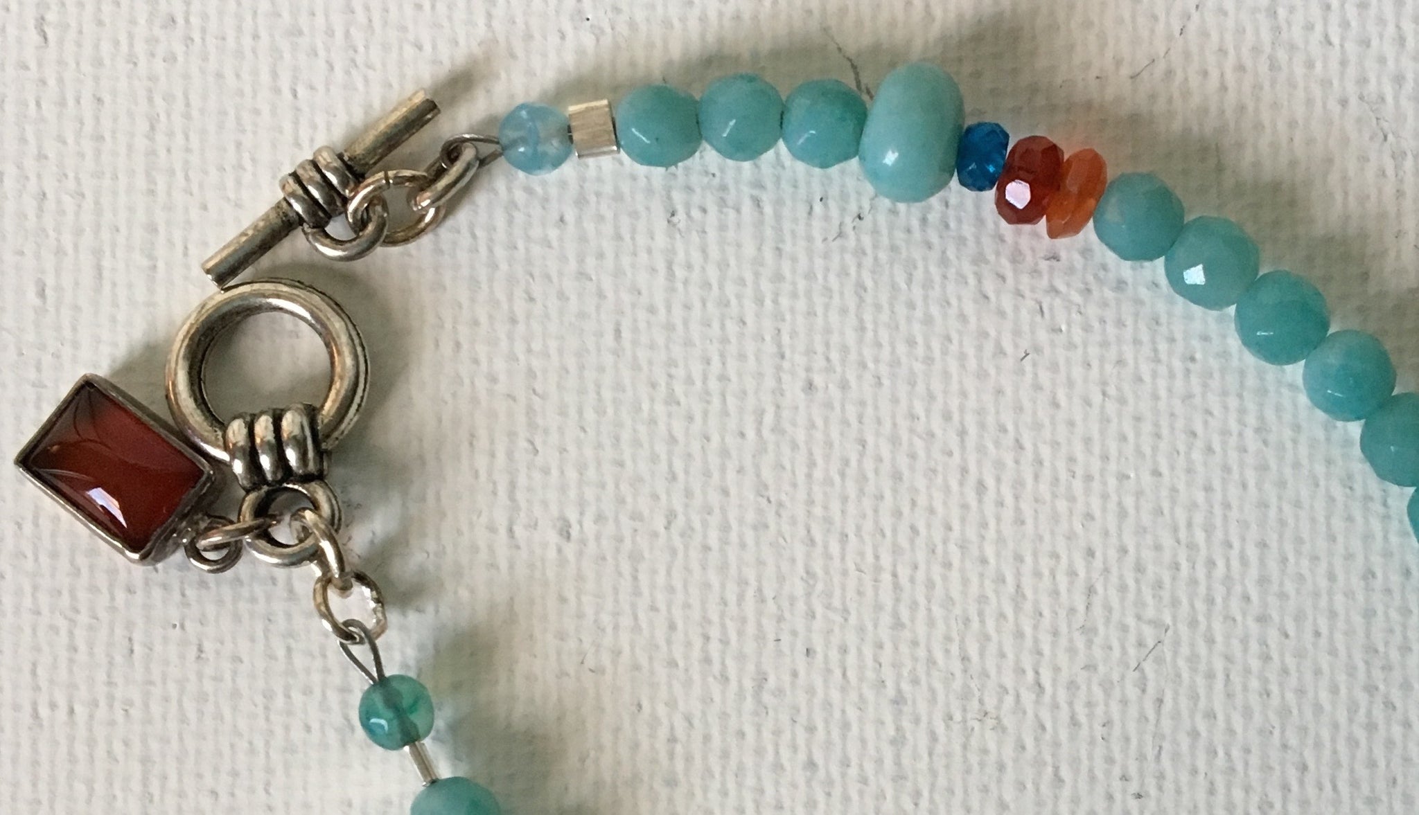 Quiet Aqua Blue Amazonite Bracelet