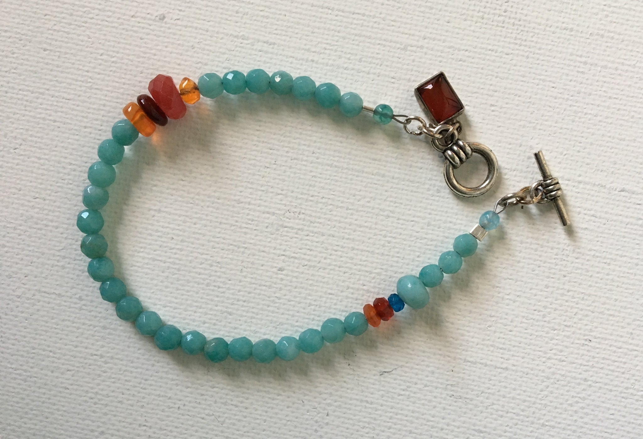 Quiet Aqua Blue Amazonite Bracelet