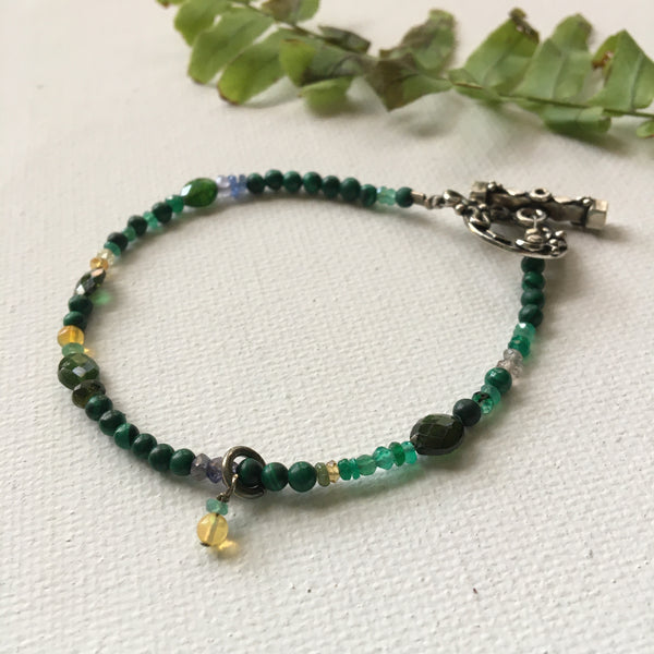 Thin Green Beauty Bracelet