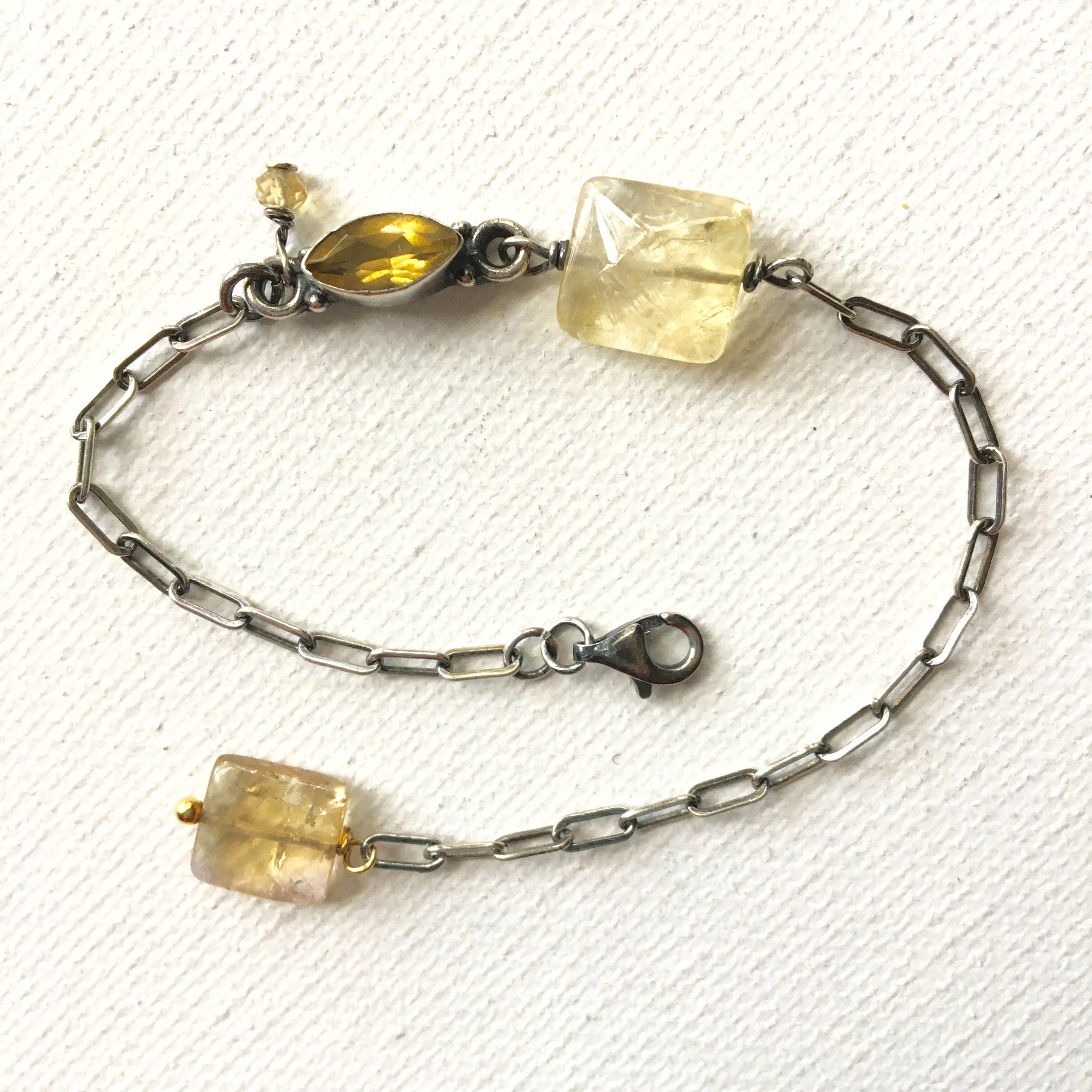 Citrine Sterling Bracelet SOLD