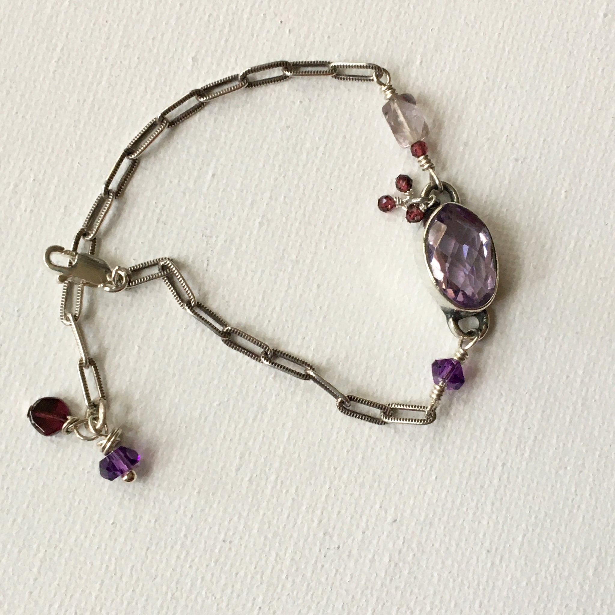 Festive Amethyst Bracelet SOLD